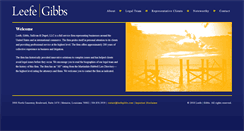 Desktop Screenshot of leefegibbs.com